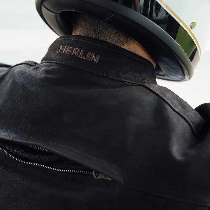 Merlin Alton II D3O Leather Jacket - Black