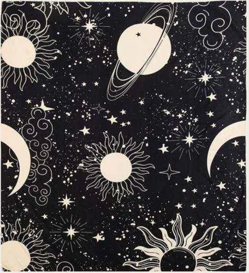 Moon and Stars Extra Large Microfiber Beach Towel/Sarong