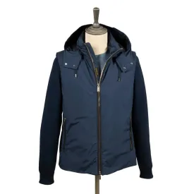 Moorer Blue 'Evan' Lightweight Down Filled Jacket