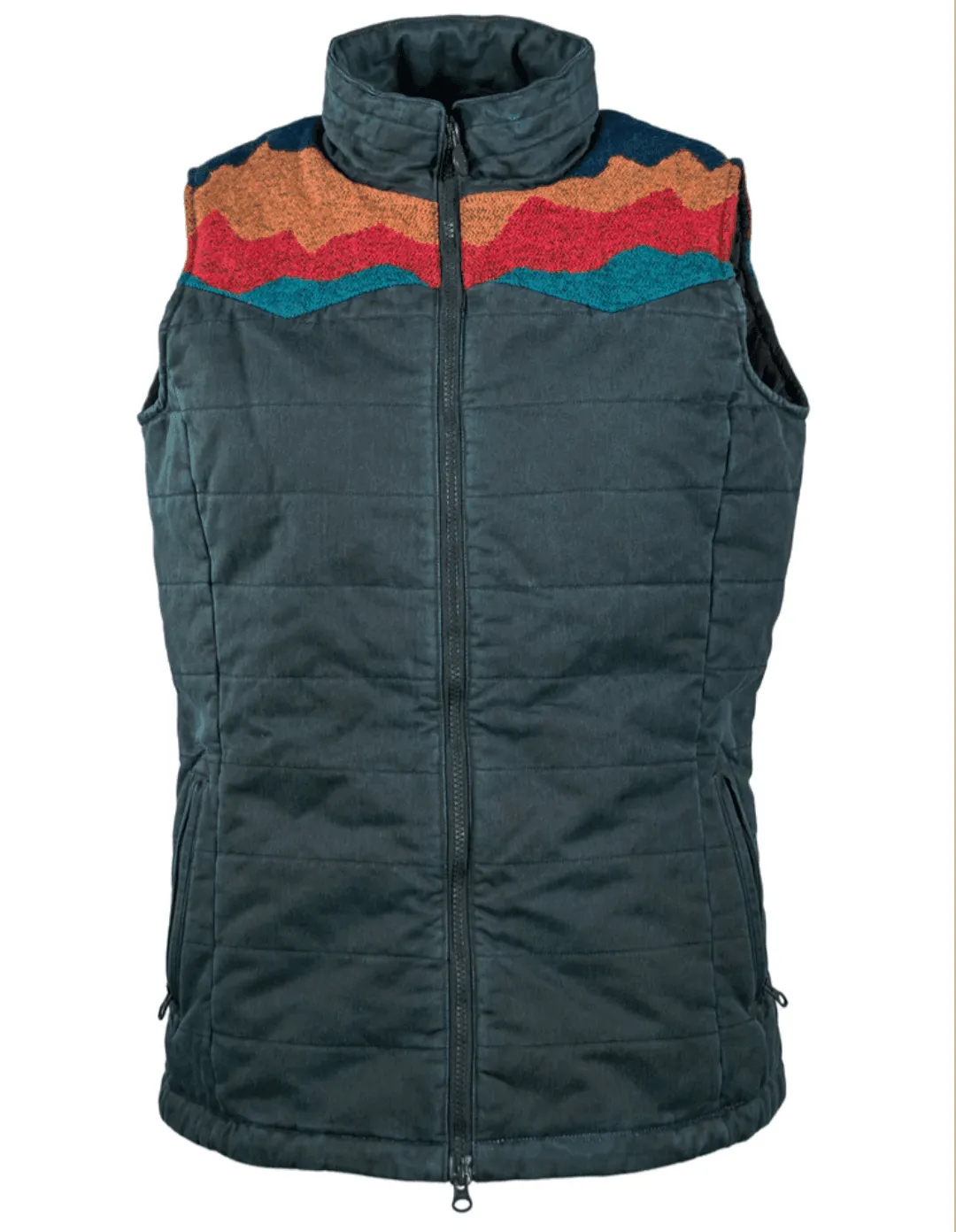 Outback Trading Company Women’s Aspen Navy Vest 29820-NVY