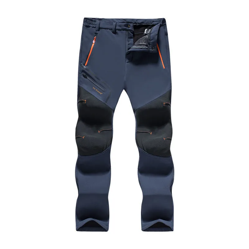 OUTDOOR QUICK DRYING PANTS, THIN, BREATHABLE, WATERPROOF, ELASTIC, ASSAULT PANTS, LOOSE HIKING AND MOUNTAINEERING PANTS