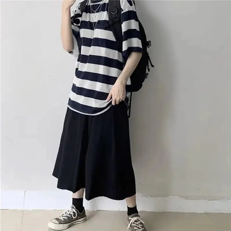 Oversize Striped Colors T-Shirt Long Sleeve