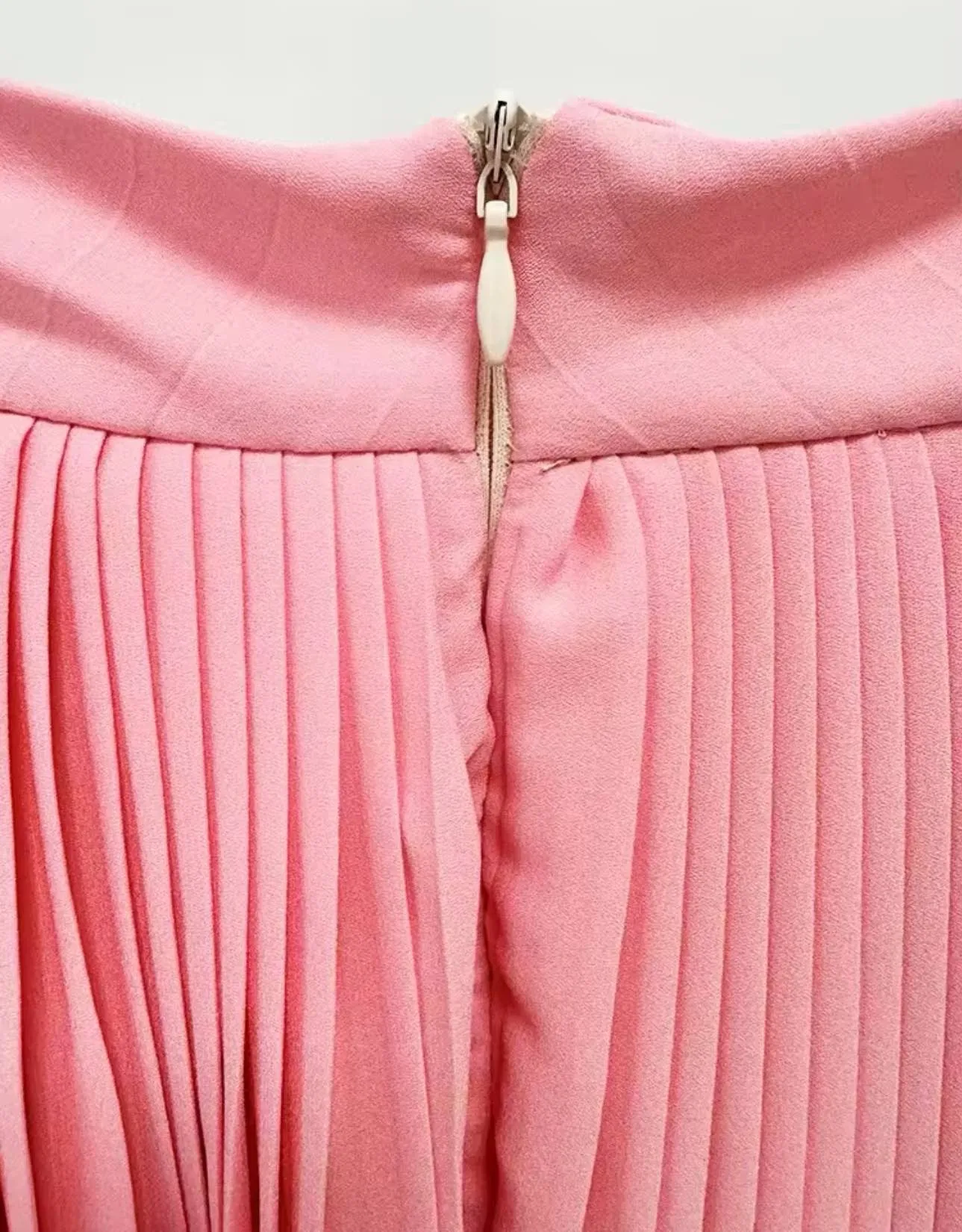 Pink Flowy Short Jersey Skirt