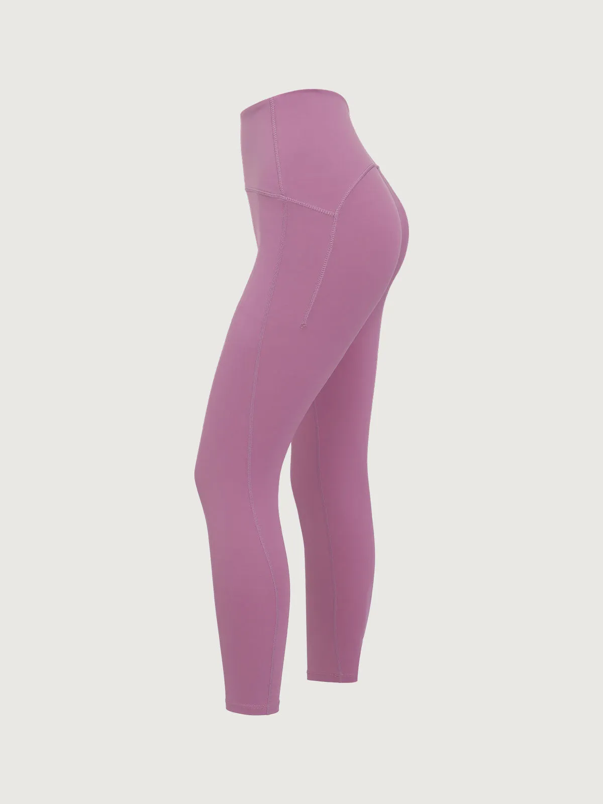 Pink High Waisted Quick-drying Leggings