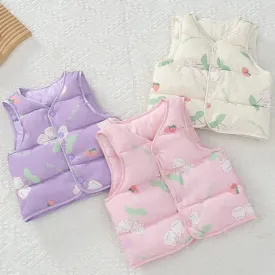 Printed Vest Tops for Baby Girl