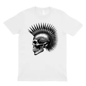 Punk Skull Unisex Crewneck T-shirt