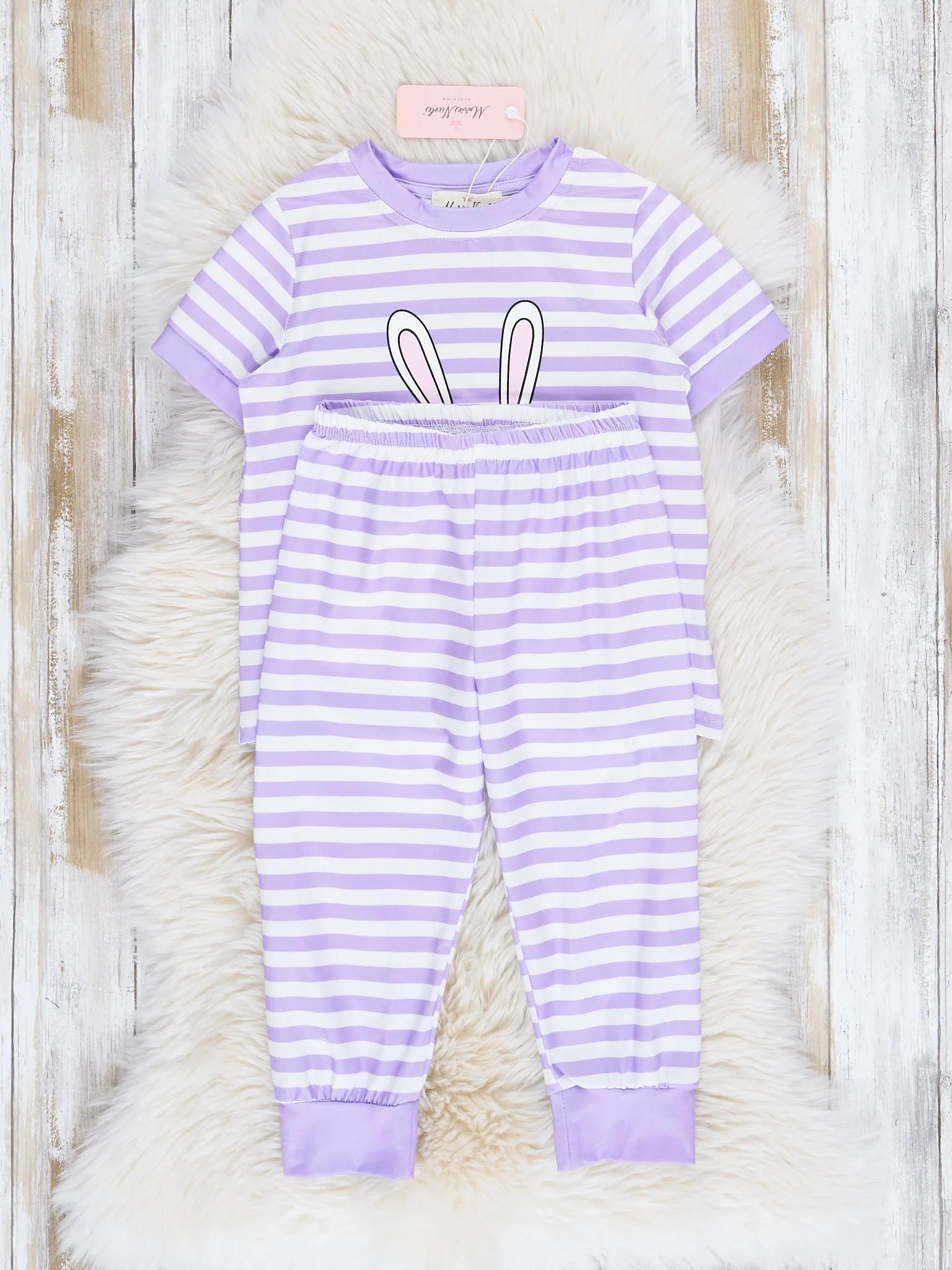 Purple Bunny Pajamas