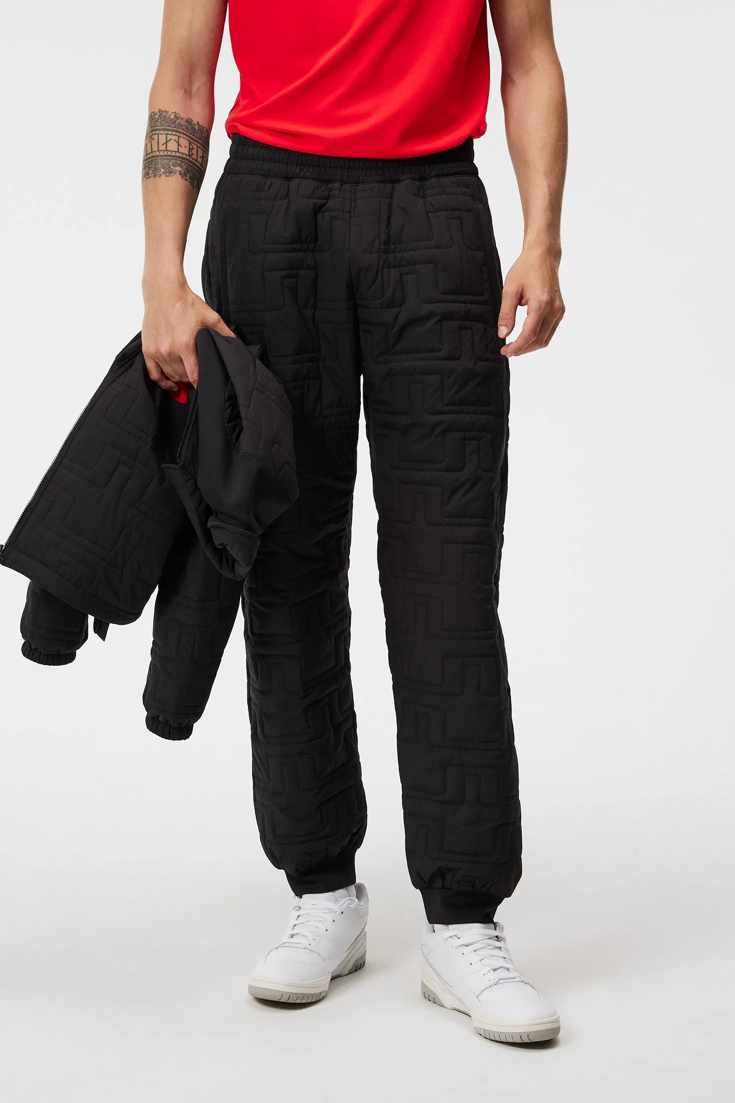 Quilted Pants / Black