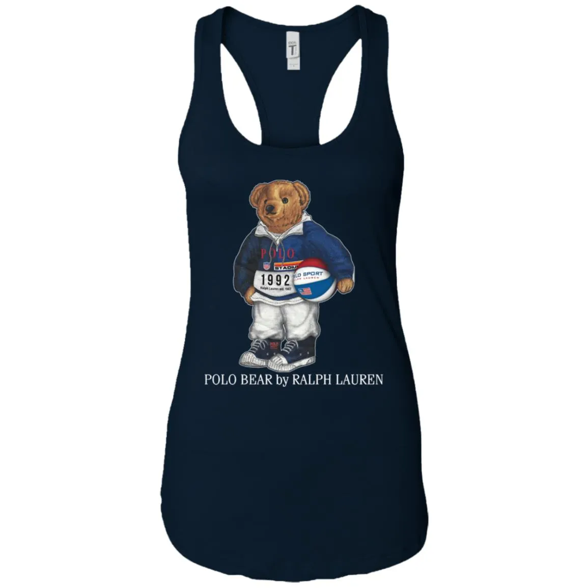 Ralph Lauren Polo Bear T-shirt Women Tank Top