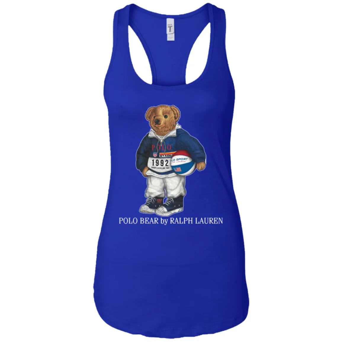 Ralph Lauren Polo Bear T-shirt Women Tank Top