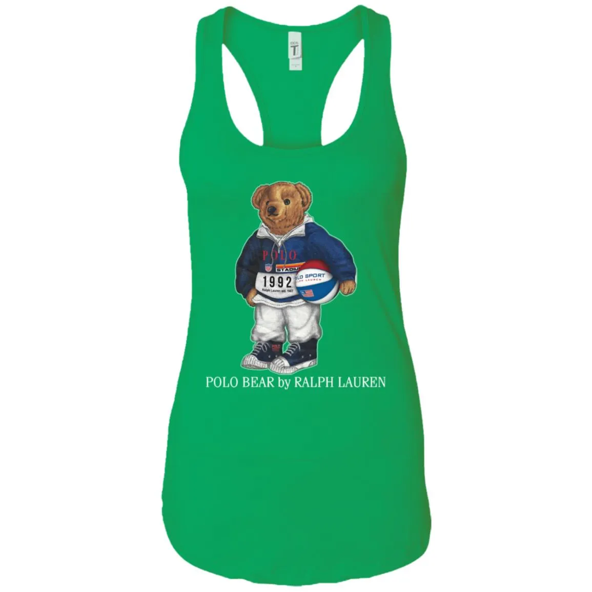 Ralph Lauren Polo Bear T-shirt Women Tank Top