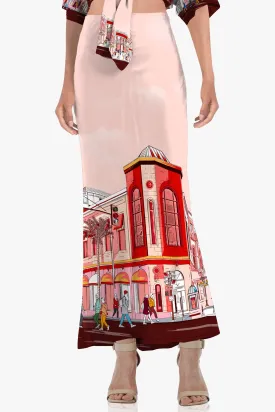 Rodeo Drive Print Maxi Skirts For Women