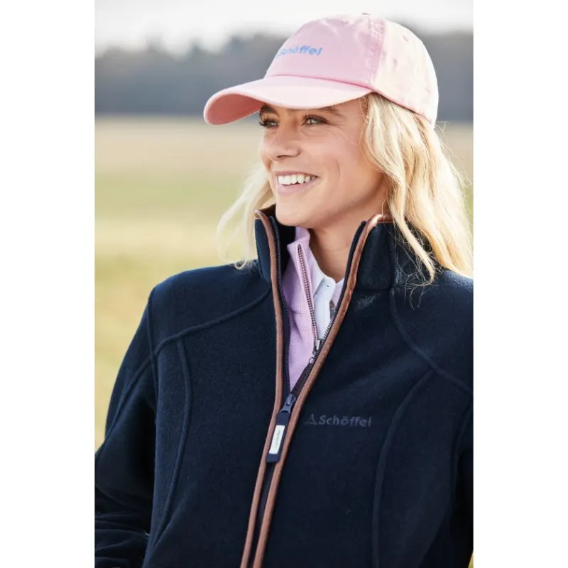 Schoffel Burley Ladies Fleece Jacket - Navy