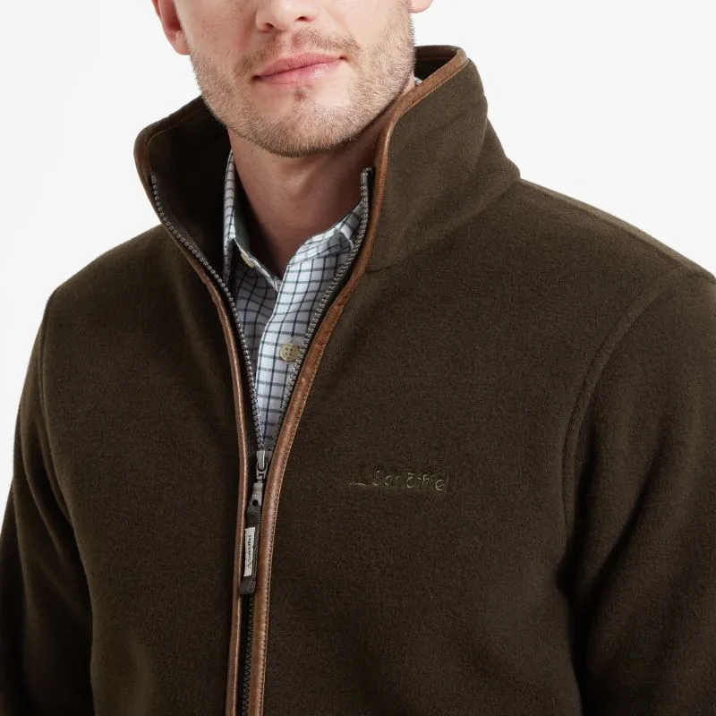 Schoffel Cottesmore Mens Fleece Jacket - Dark Olive