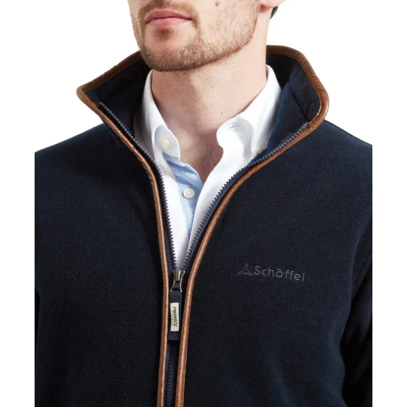 Schoffel Cottesmore Mens Fleece Jacket - Navy