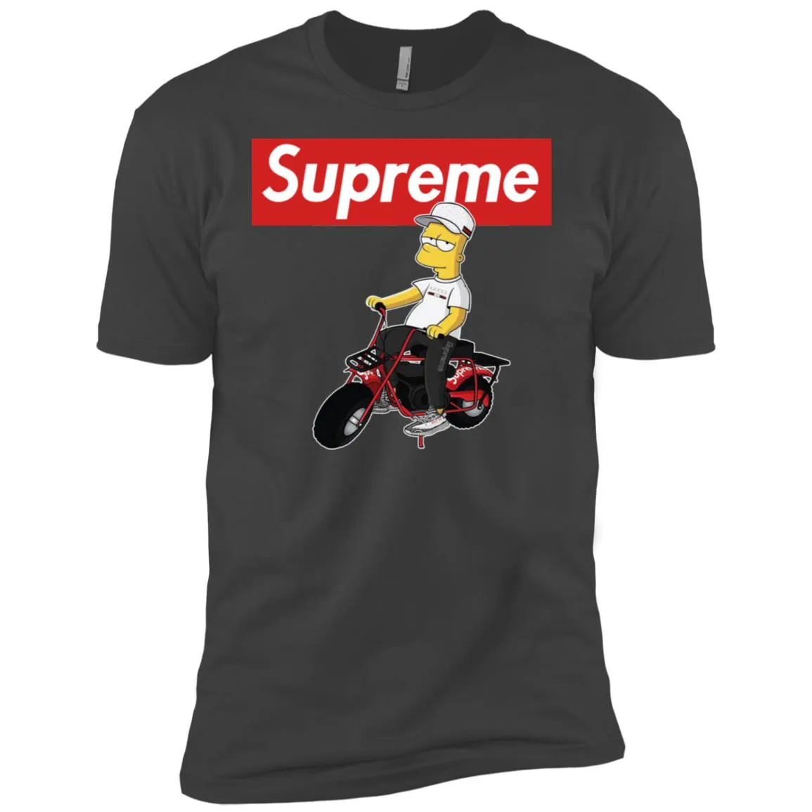 Supreme Car T-shirt Men Short Sleeve T-Shirt