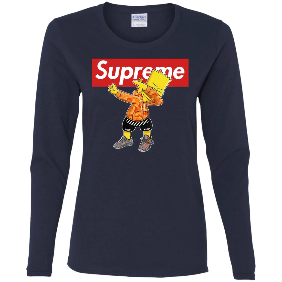 Supreme Dabbing T-shirt Women Long Sleeve Shirt