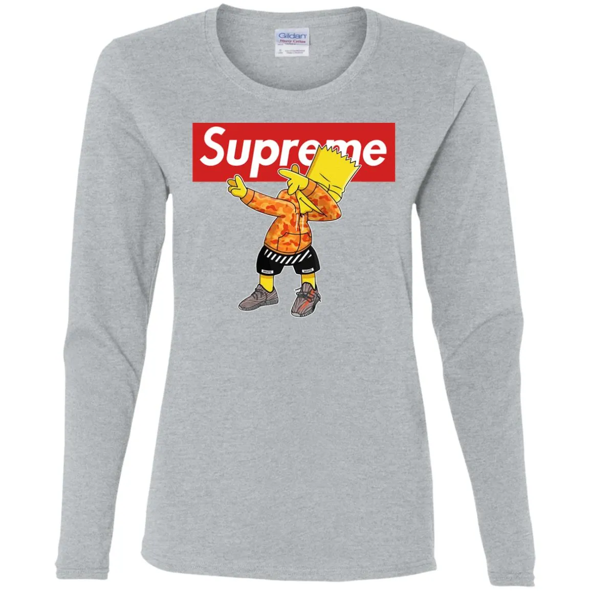 Supreme Dabbing T-shirt Women Long Sleeve Shirt