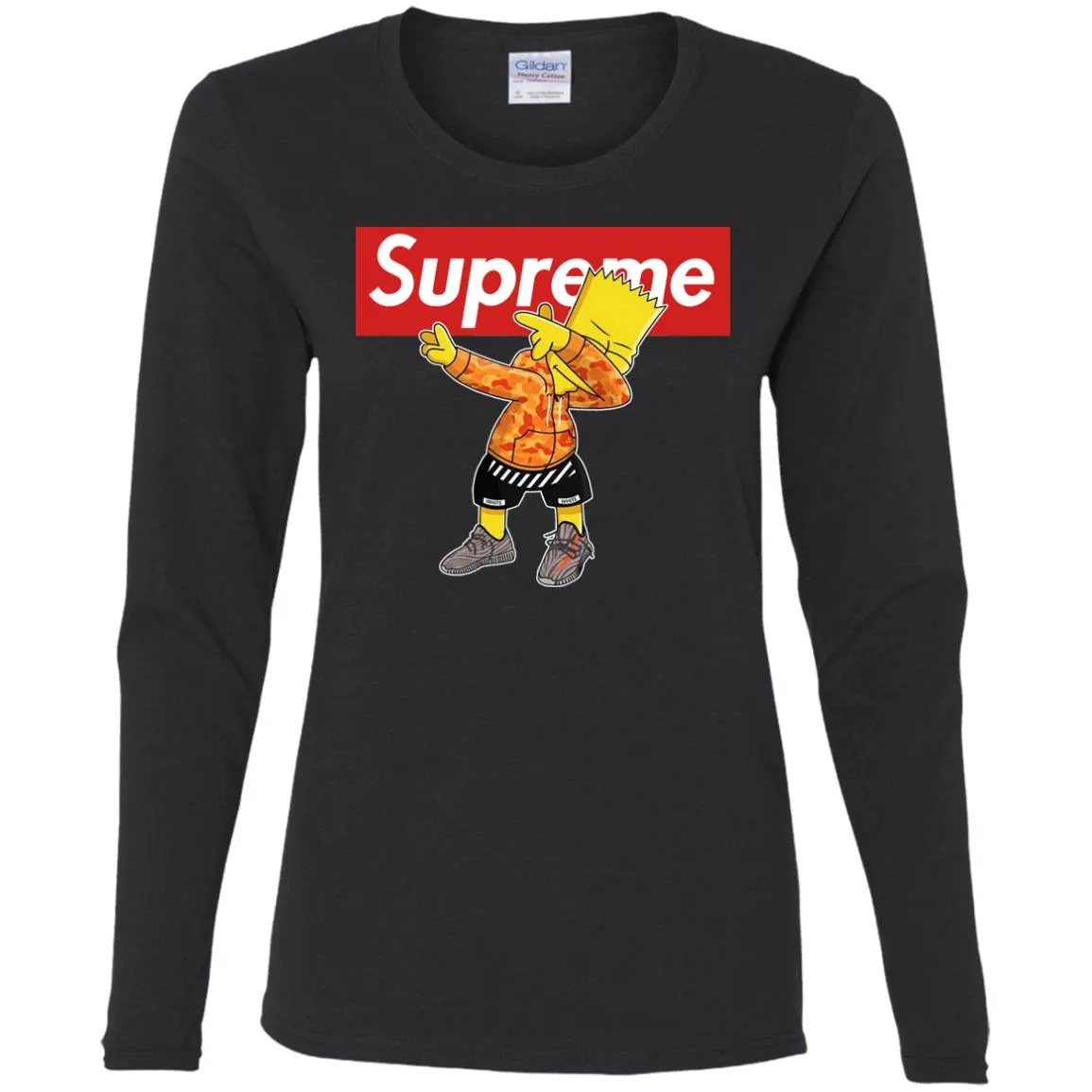 Supreme Dabbing T-shirt Women Long Sleeve Shirt