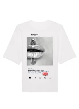 T-SHIRT INSTA BLANC