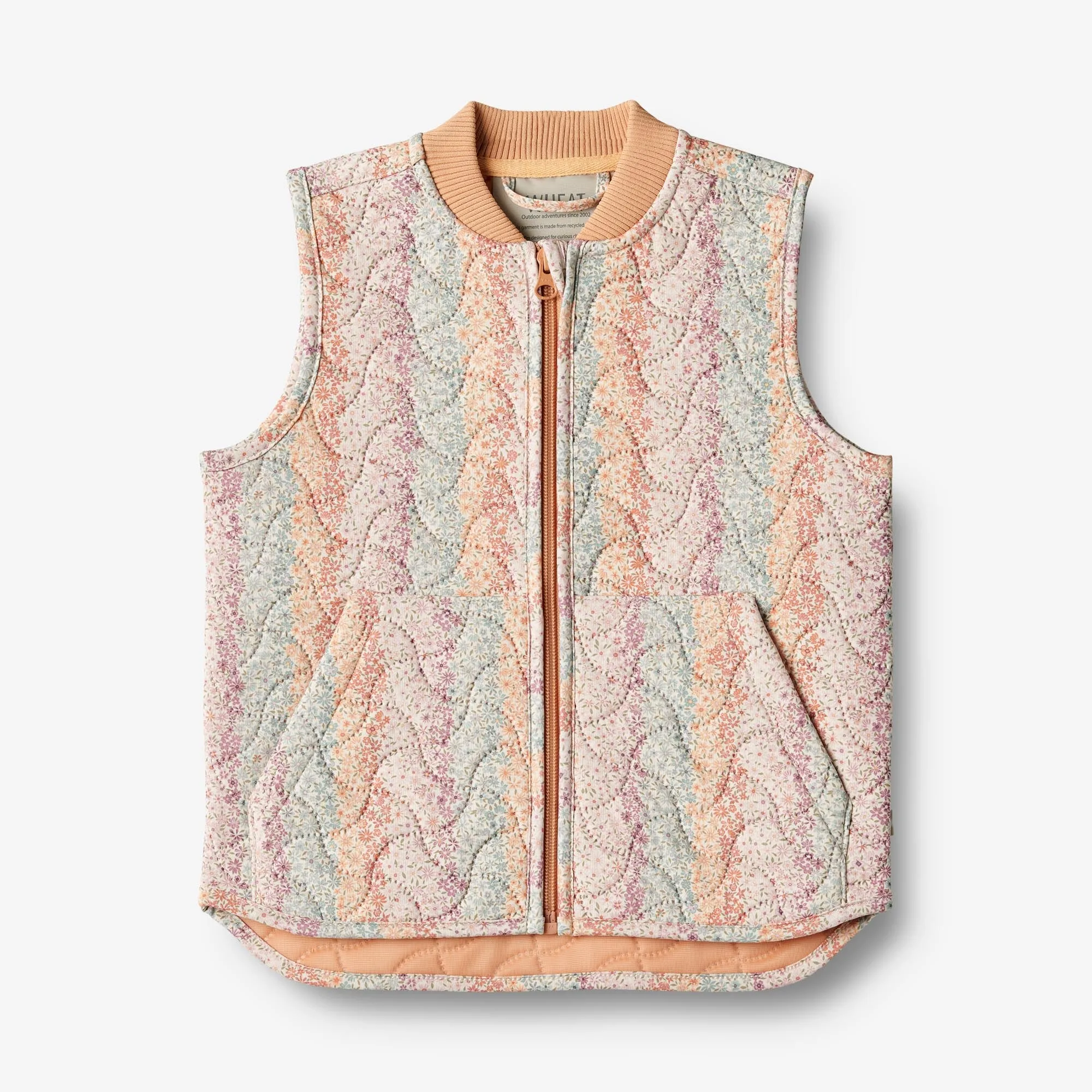 Thermo Gilet Ede - rainbow flowers