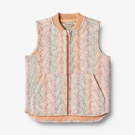 Thermo Gilet Ede - rainbow flowers