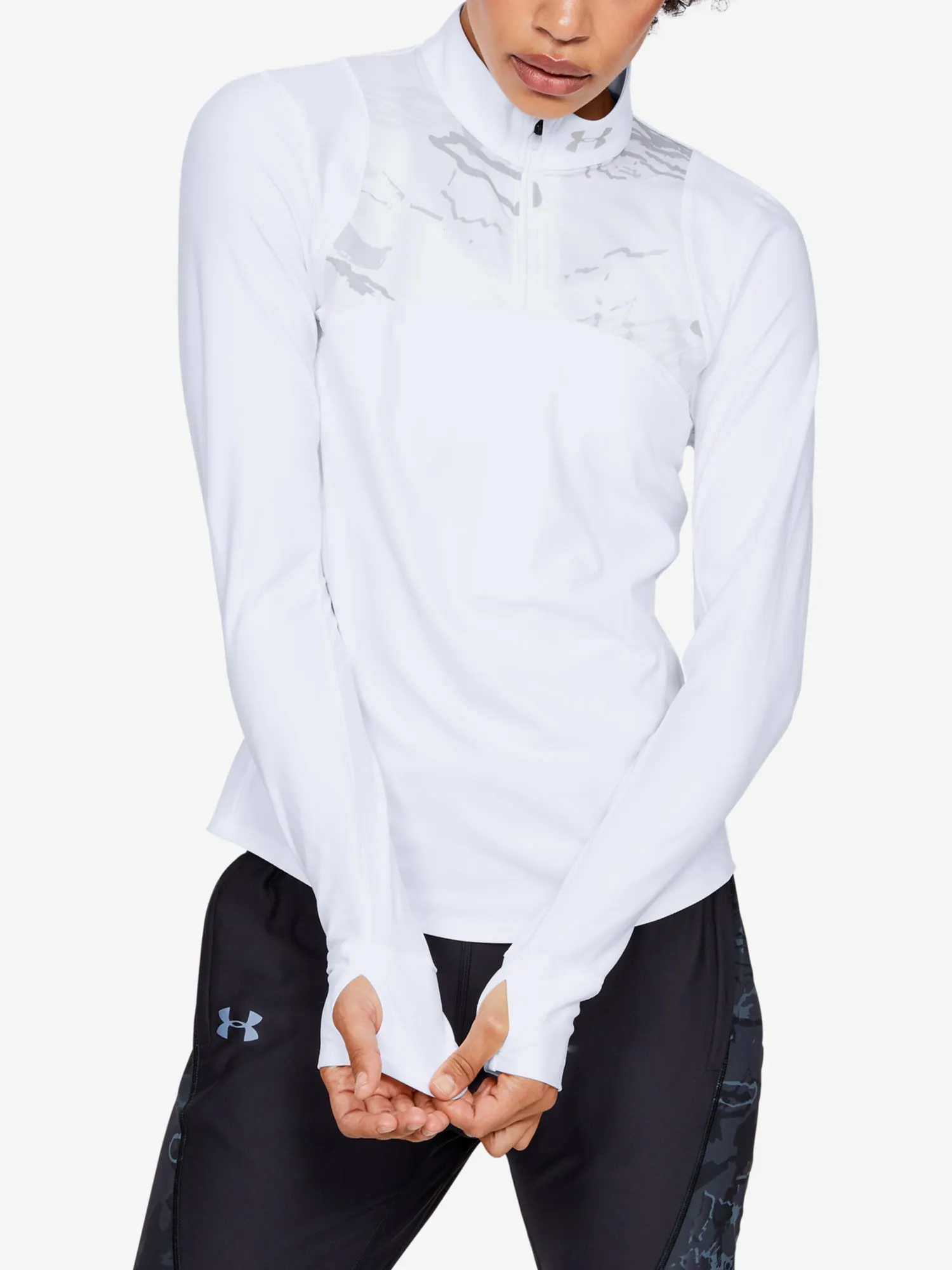 Under Armour Women's Qualifier ½ Zip 1347264-992