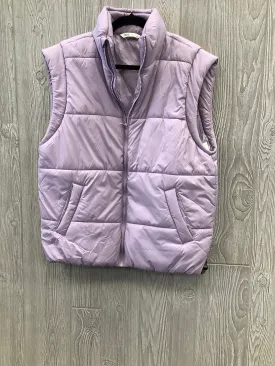 Vest Puffer & Quilted By Dsg Outerwear In Purple, Size: S