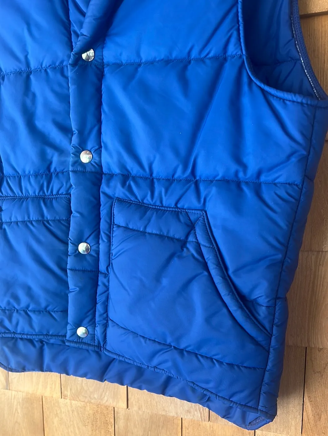 Vintage LL Bean Down Vest  - Navy