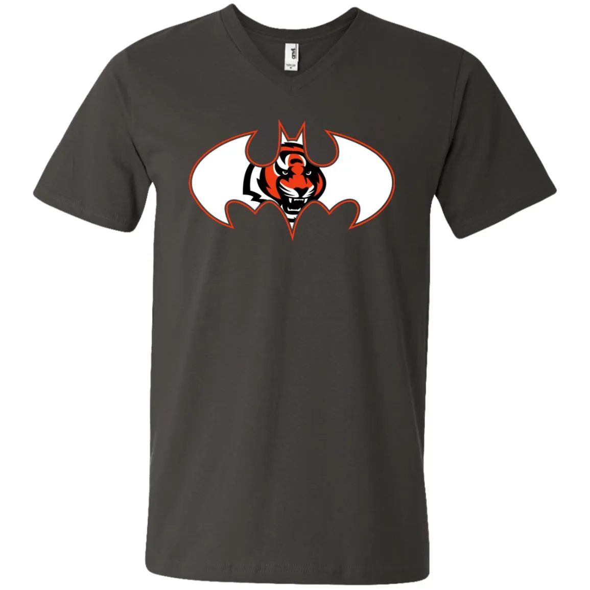 We Are The Cincinnati Bengals Batman Nfl Mashup Men V-Neck T-Shirt