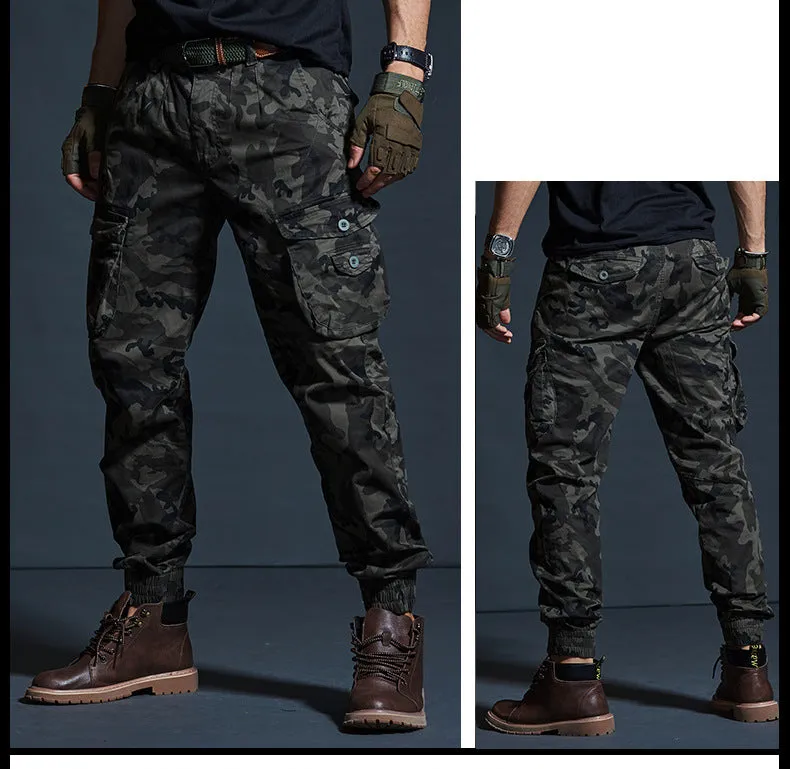 West Louis™ Cargo Military Style Elasticity Pants