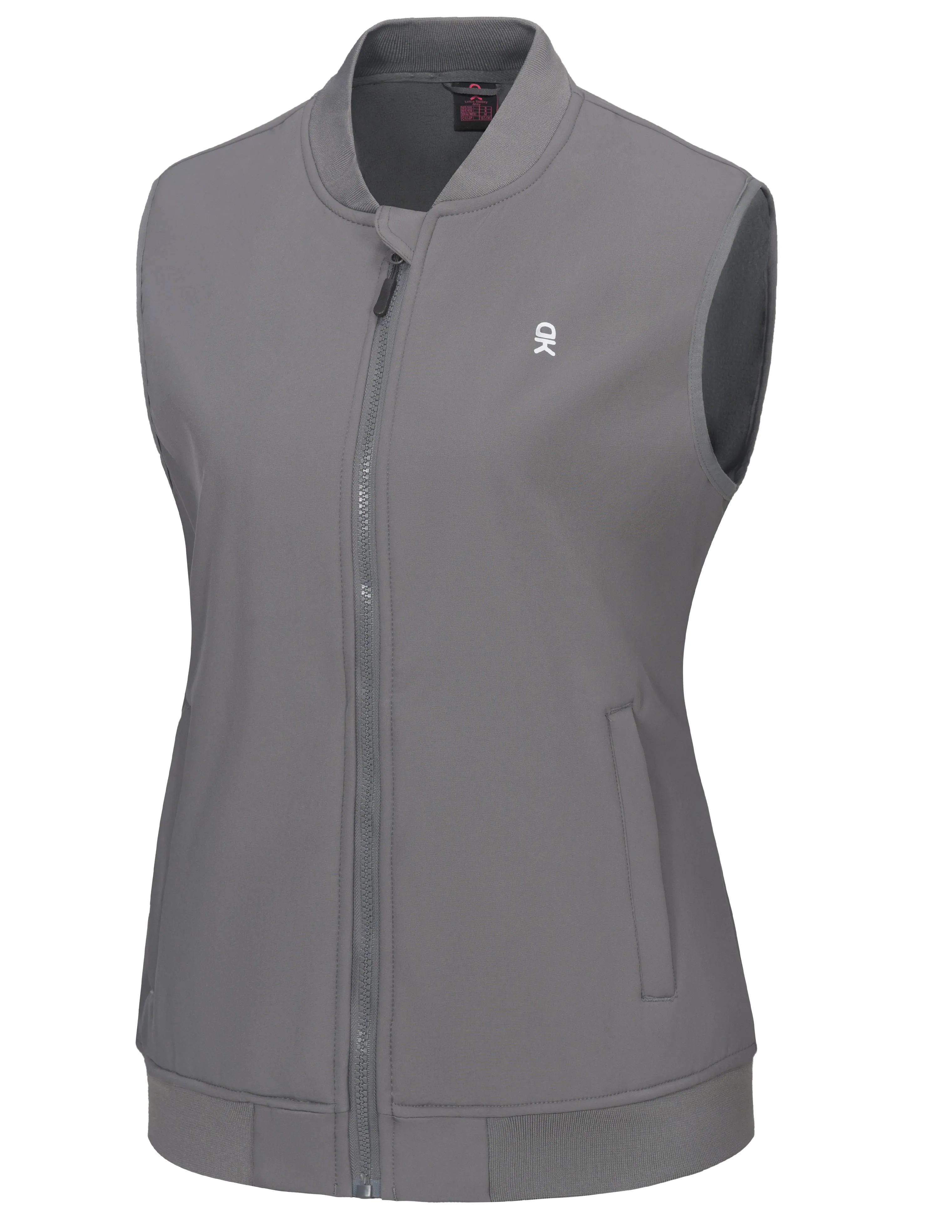 Women's Casual Lightweight Softshell Fleece Lined Golf  Vest