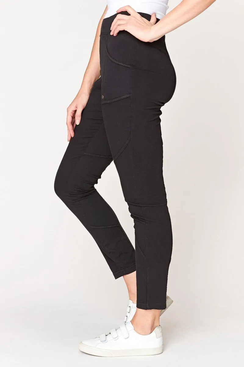 XCVI Dalia Pant in Black