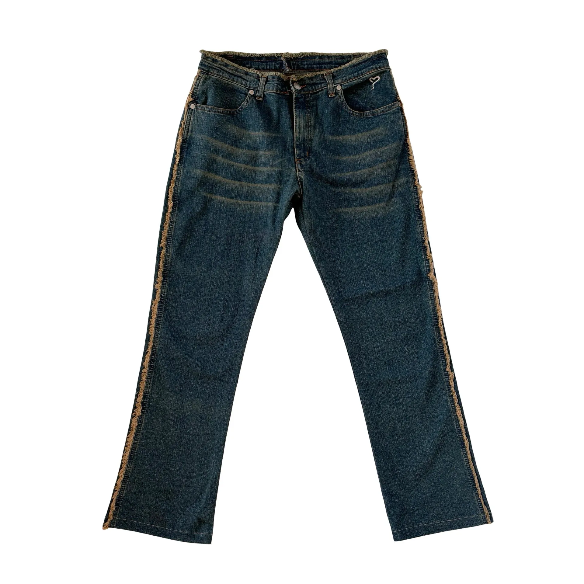 Y2K Kick Flare Jeans (S)